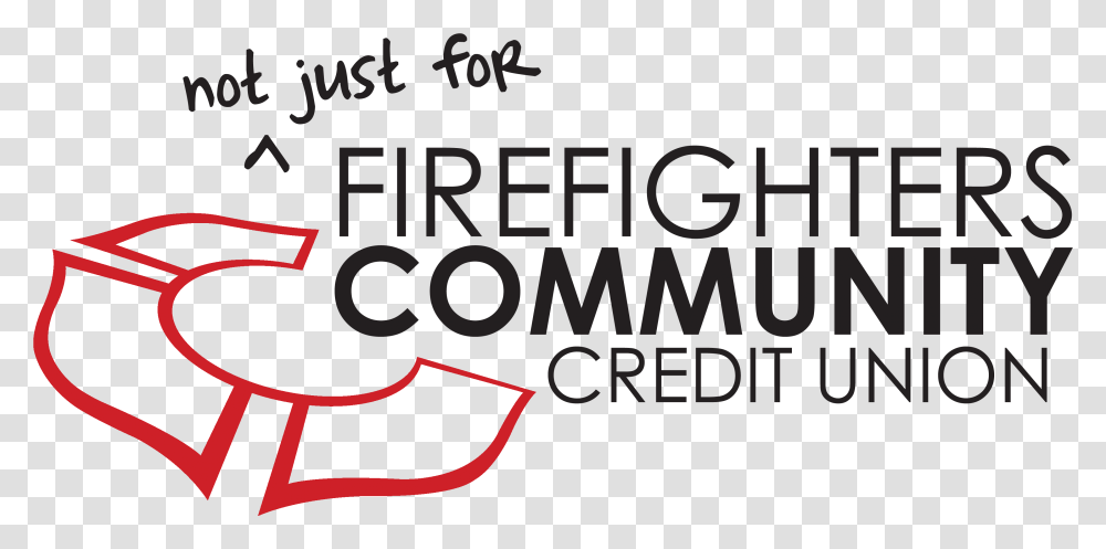 Firefighters Community Credit Union, Label, Logo Transparent Png