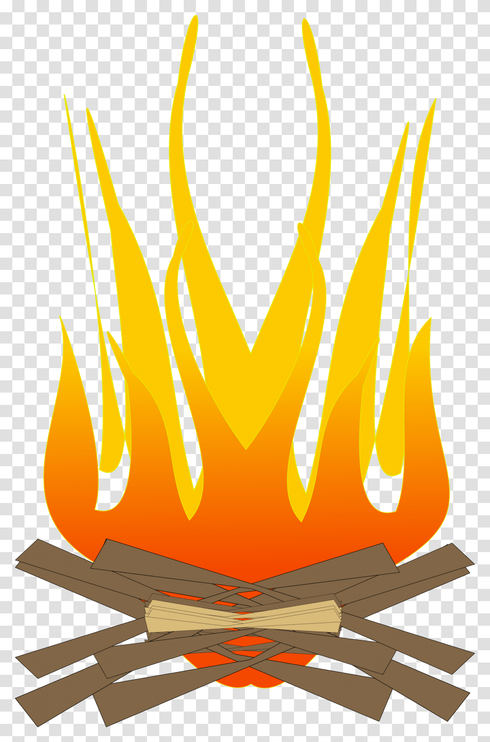 Firefighters Pour Water Reversible And Irreversible Changes Clipart, Flame, Bonfire Transparent Png
