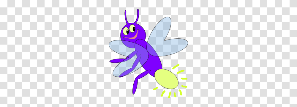 Firefly Clipart, Invertebrate, Animal, Insect, Purple Transparent Png