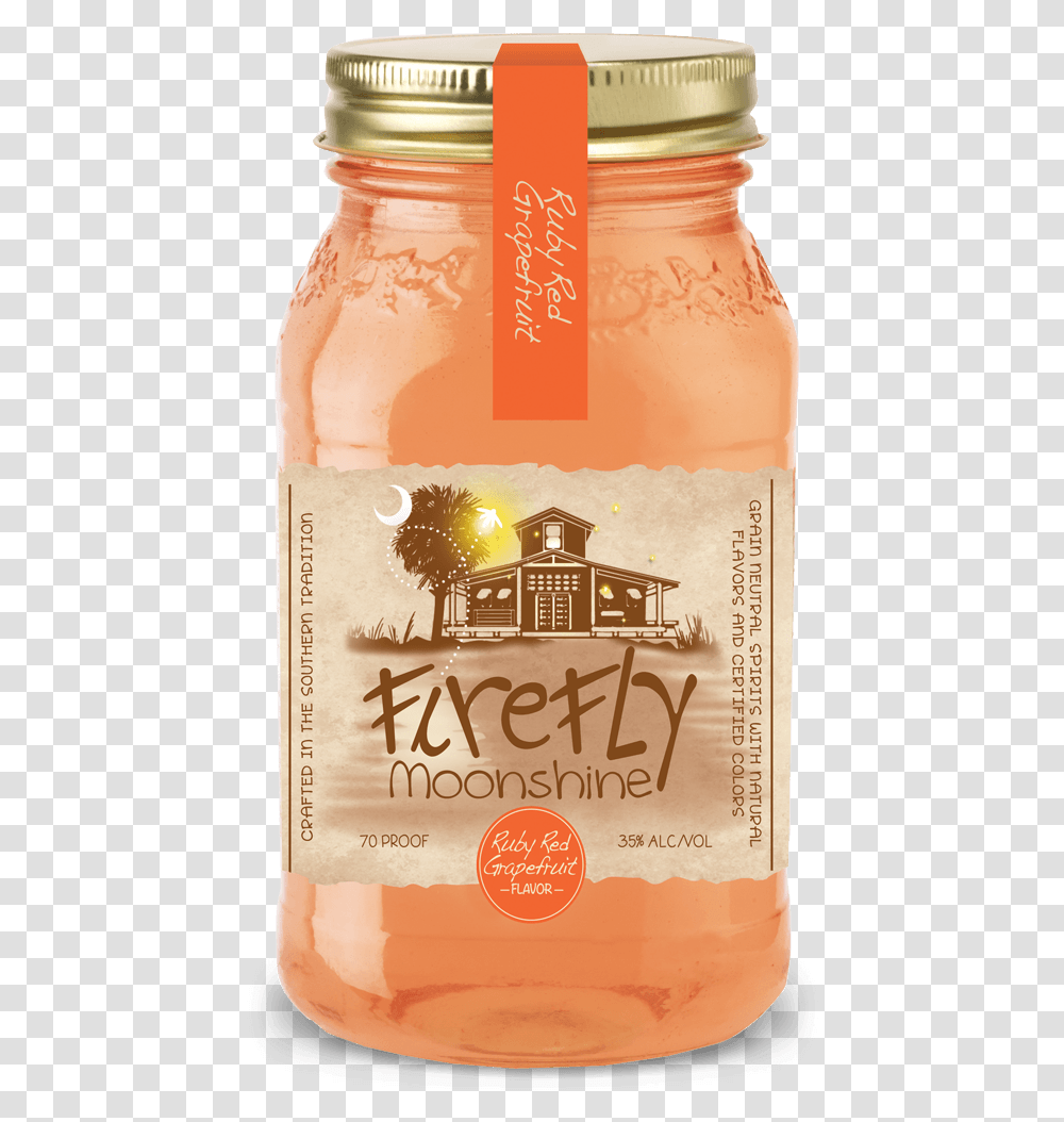 Firefly Distillery Ruby Red Grapefruit Moonshine Firefly Apple Pie Moonshine, Liquor, Alcohol, Beverage, Drink Transparent Png