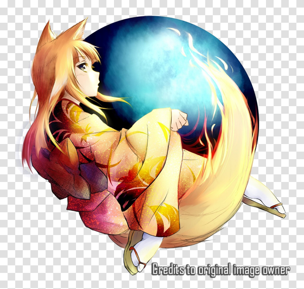 Firefox Anime Icon, Sphere, Book Transparent Png