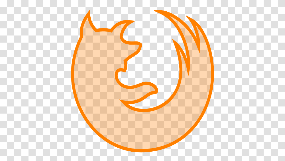 Firefox Line Social Icon Social Line, Symbol, Text, Flame, Logo Transparent Png