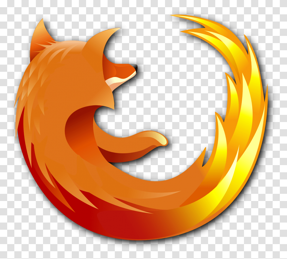 Firefox Logo, Banana, Fruit, Plant, Food Transparent Png