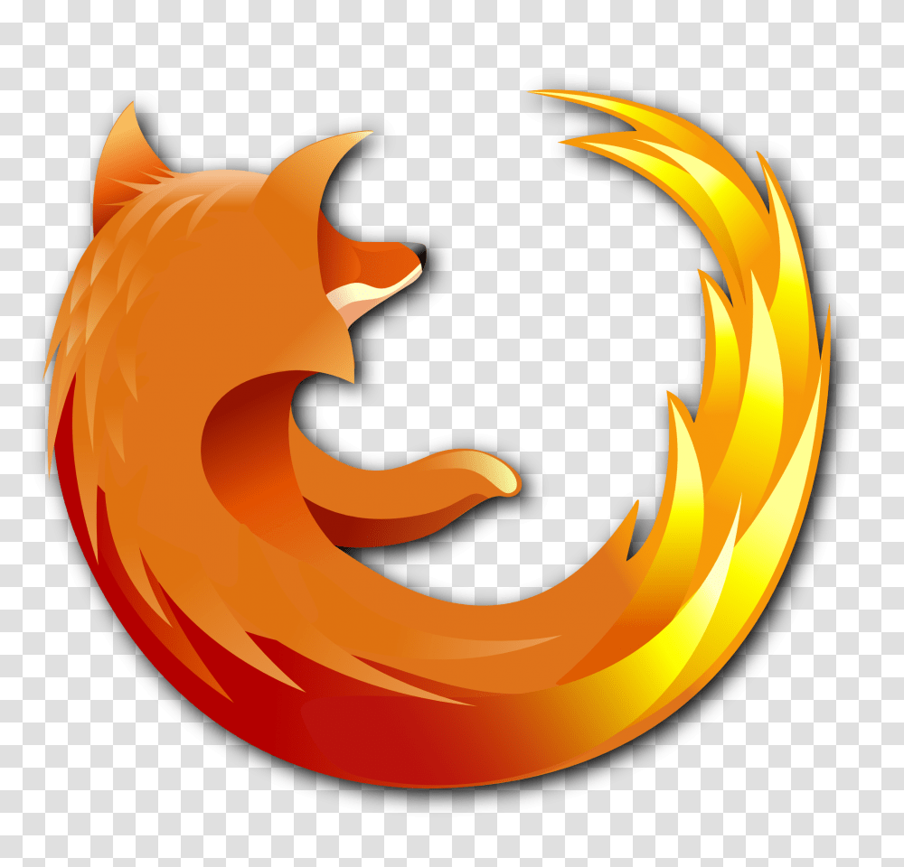Firefox, Logo, Banana, Fruit, Plant Transparent Png