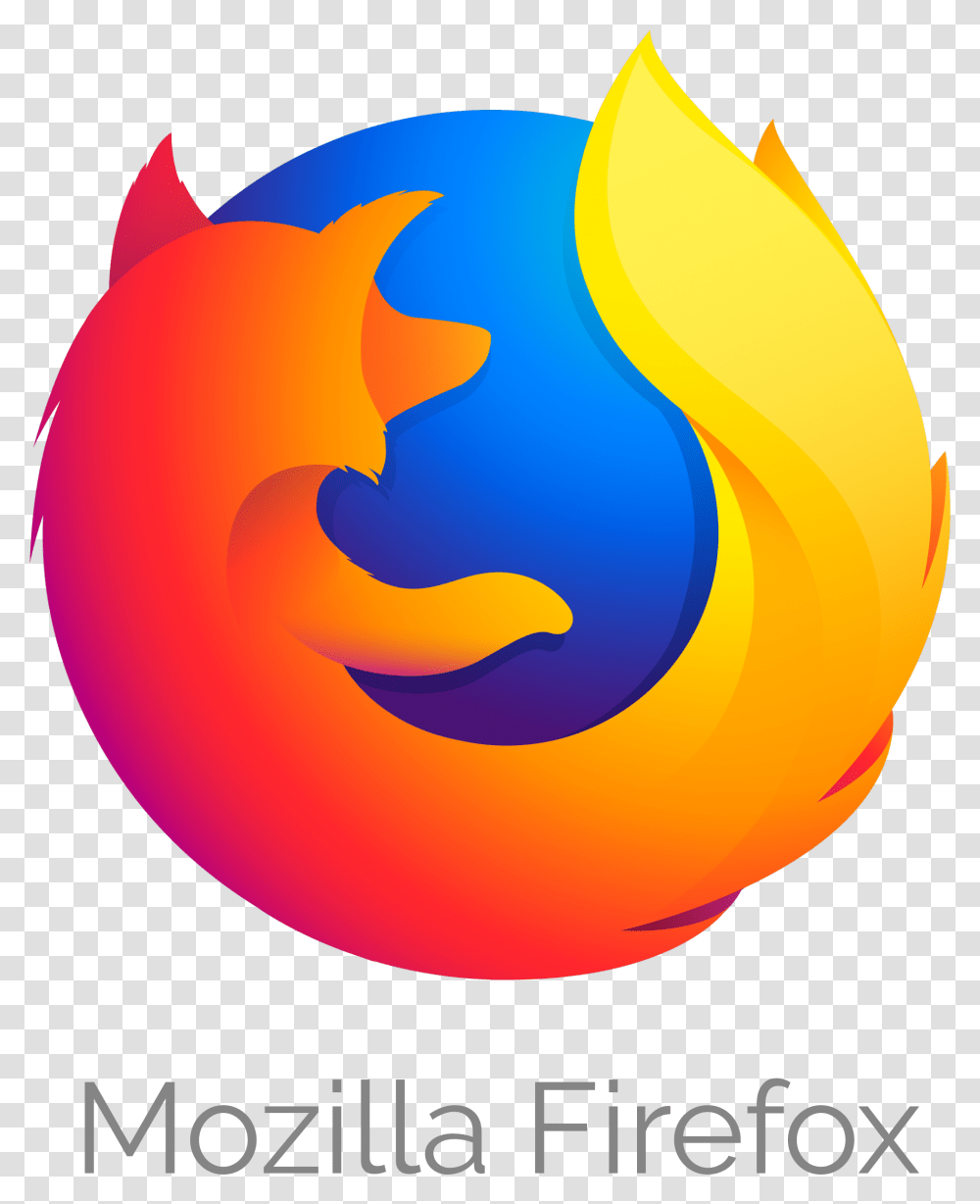 Firefox Quantum Logo, Flame, Balloon Transparent Png