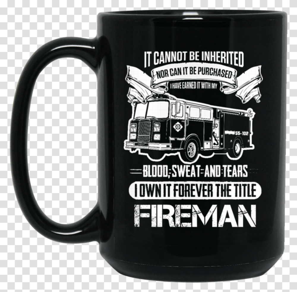 Fireman 15 Oz Gods Born In September, Coffee Cup, Stein, Jug, Bus Transparent Png