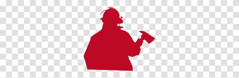 Fireman Clip Art, Person, Human, Silhouette, Leisure Activities Transparent Png