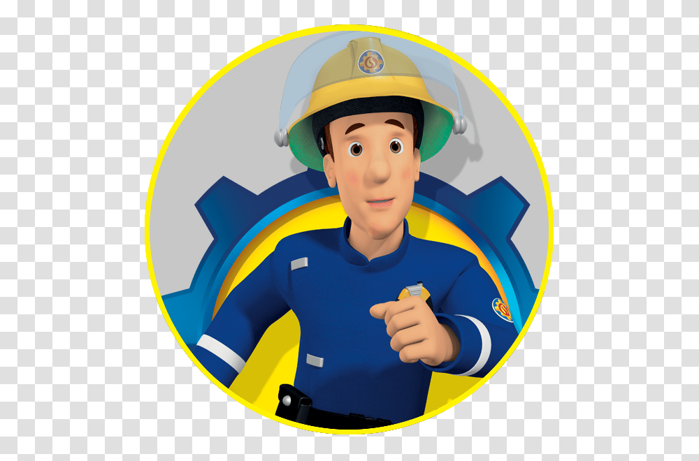 Fireman Sam Official Website, Person, Human, Helmet Transparent Png