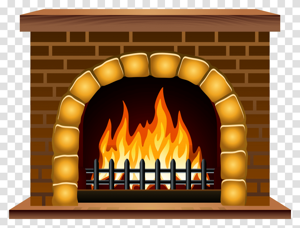 Fireplace Clip Art Fireplace, Indoors, Hearth, Lamp, Flame Transparent Png