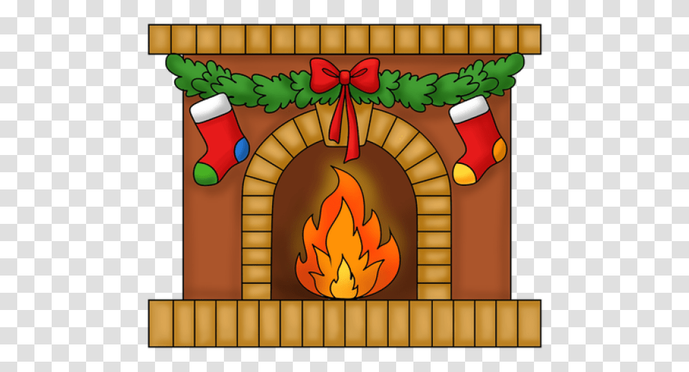 Fireplace Clipart, Stocking, Christmas Stocking, Gift, Indoors Transparent Png