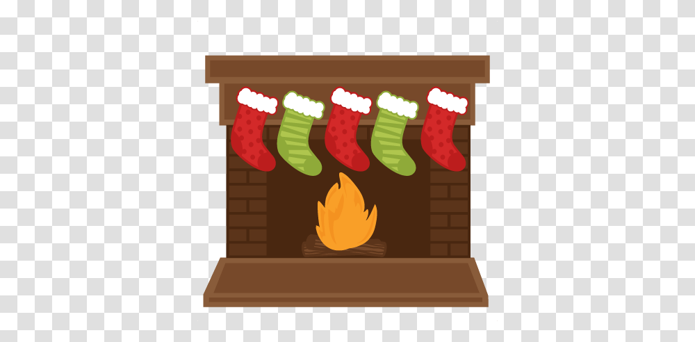 Fireplace Clipart Stocking Drawing, Christmas Stocking, Gift Transparent Png