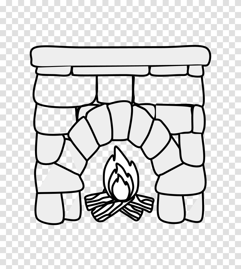 Fireplace Clipartshare, Architecture, Building, Drawing, Housing Transparent Png