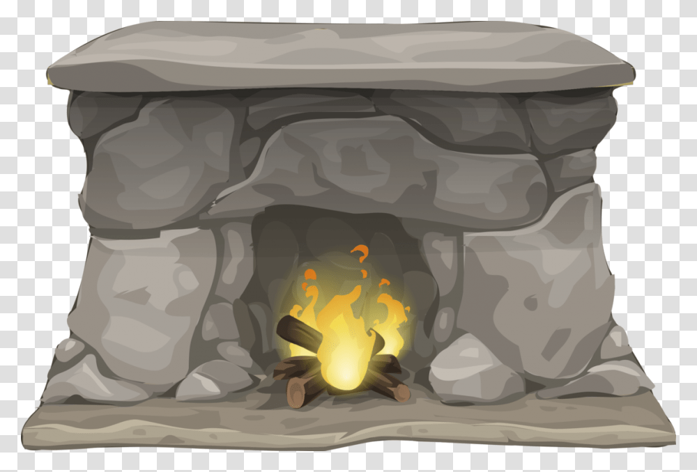 Fireplace, Furniture, Military Uniform, Rock, Camouflage Transparent Png