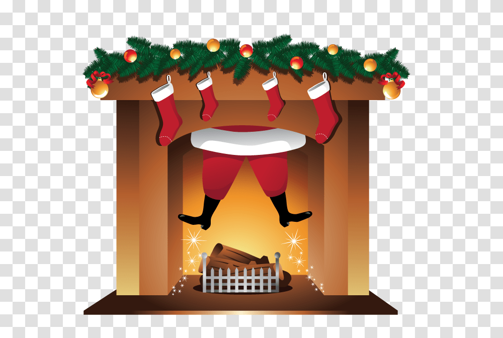 Fireplace, Furniture, Toy, Christmas Stocking, Gift Transparent Png