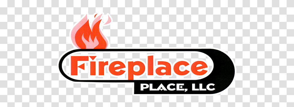 Fireplace Place Logo White Border, Trademark, Alphabet Transparent Png