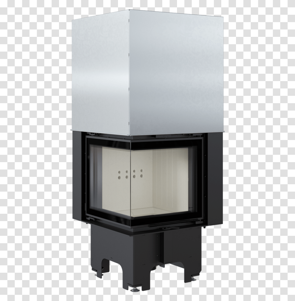 Fireplace Vn Left Bs Guillotine Fireplace, Appliance, Furniture, Screen, Electronics Transparent Png