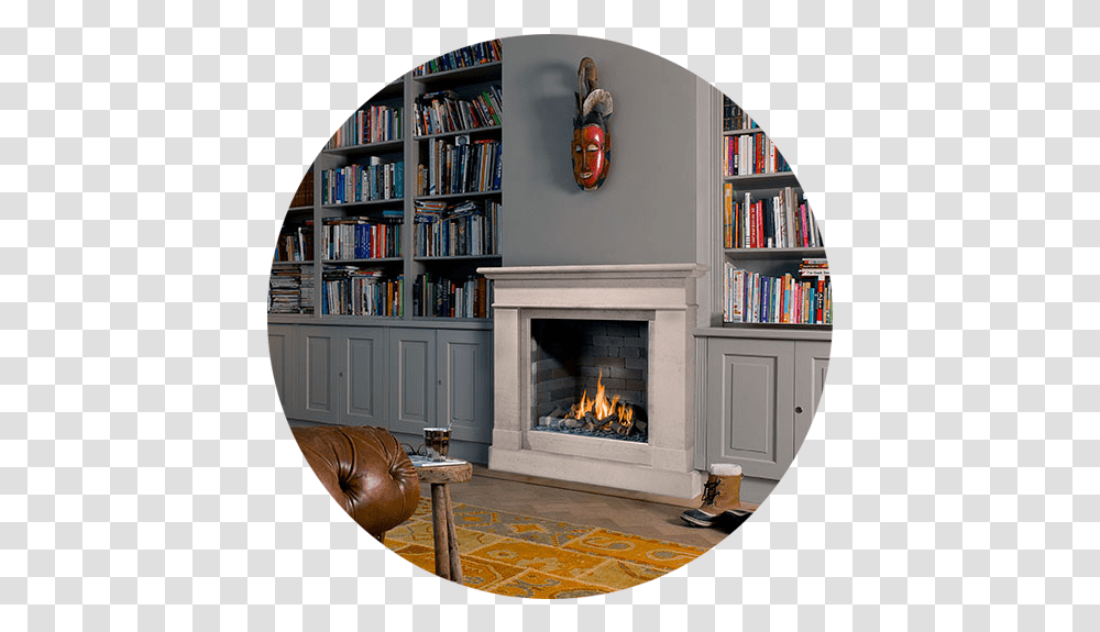 Fireplaces D & G Stone Services Ltd Fireplace, Indoors, Hearth, Furniture, Book Transparent Png