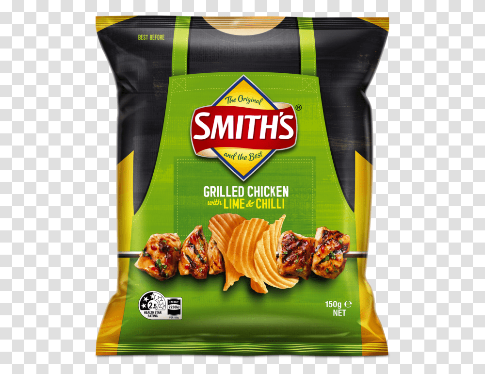 Fires Up The Bbq This Summer Food & Drink Business New Smiths Chips Flavours, Plant, Snack, Fruit, Pasta Transparent Png