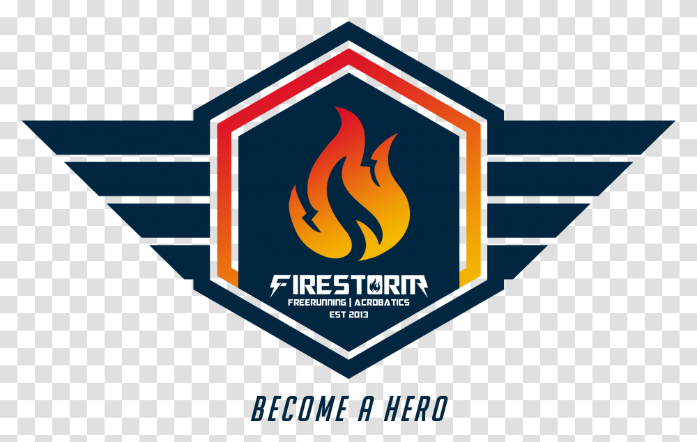 Firestorm Warped Wallcamp 58 Iata Logo, Symbol, Trademark, Badge Transparent Png