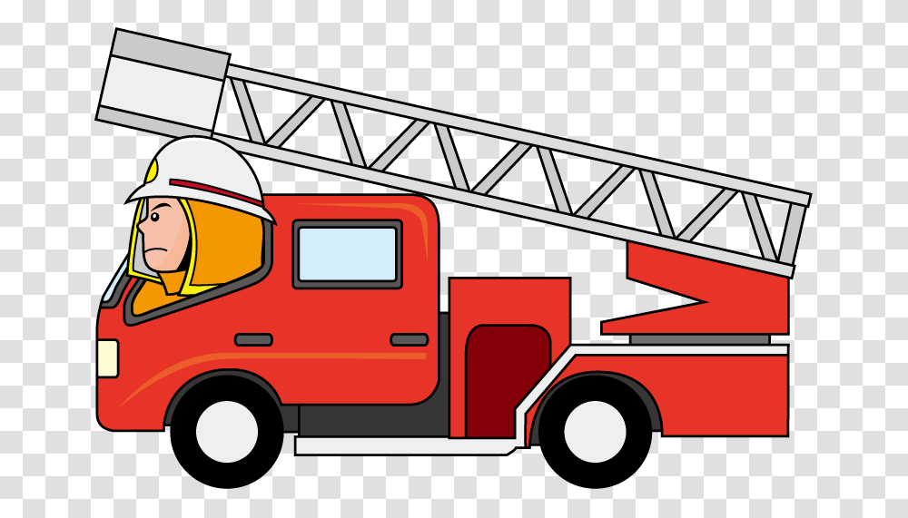 Firetruck Cartoon Fire Truck Clipart, Vehicle, Transportation, Fire Department Transparent Png