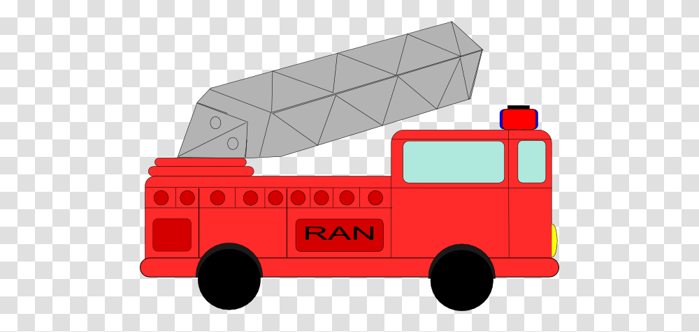 Firetruck Named Ran Clip Art, Fire Truck, Vehicle, Transportation Transparent Png