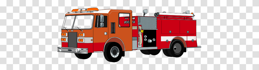 Firetruck Stock Vector Illustration And Royalty Free, Fire Truck, Vehicle, Transportation, Fire Department Transparent Png