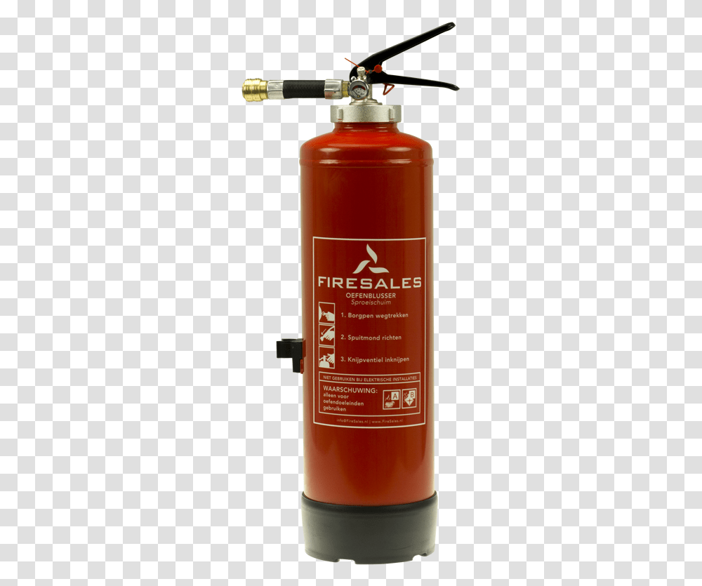 Fireware Practice Fire Extinguisher Cylinder, Can, Cosmetics, Aluminium, Spray Can Transparent Png