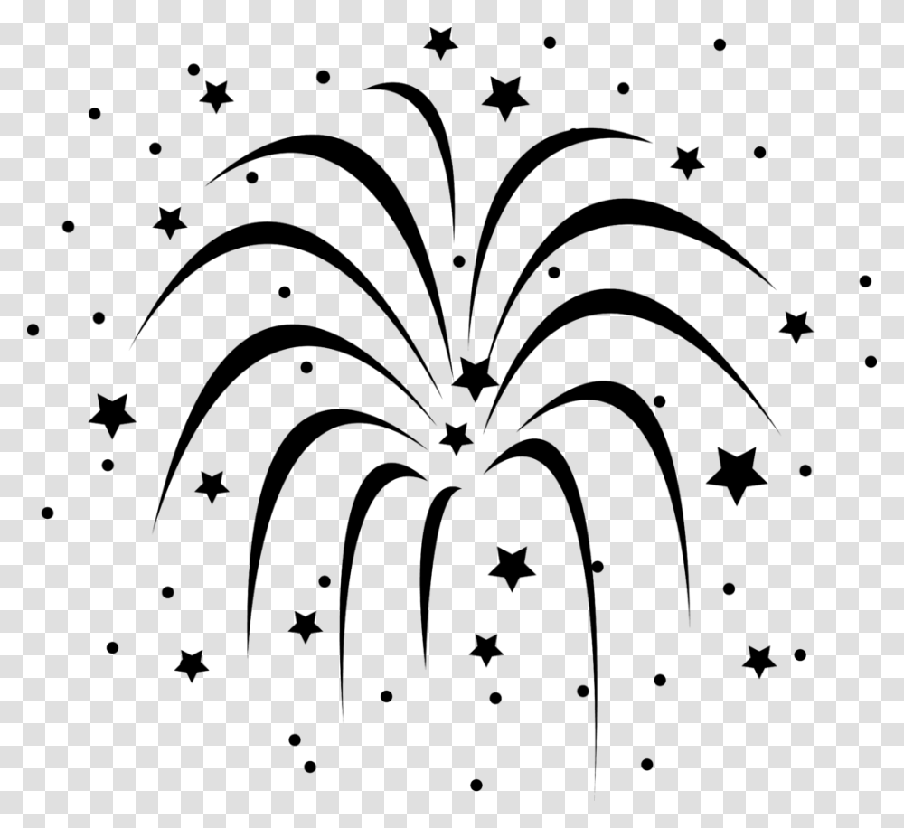 Firework Clipart Ycoggmdce Fireworks Black And White Black And White Fireworks Clipart, Gray, World Of Warcraft Transparent Png