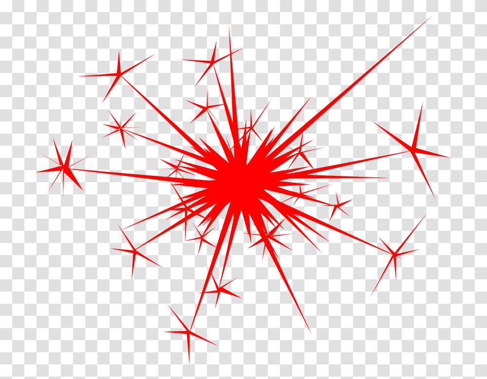 Firework Star Red Explosion Abstract Sparkle Clip Art, Lighting, Nature, Outdoors, Neon Transparent Png