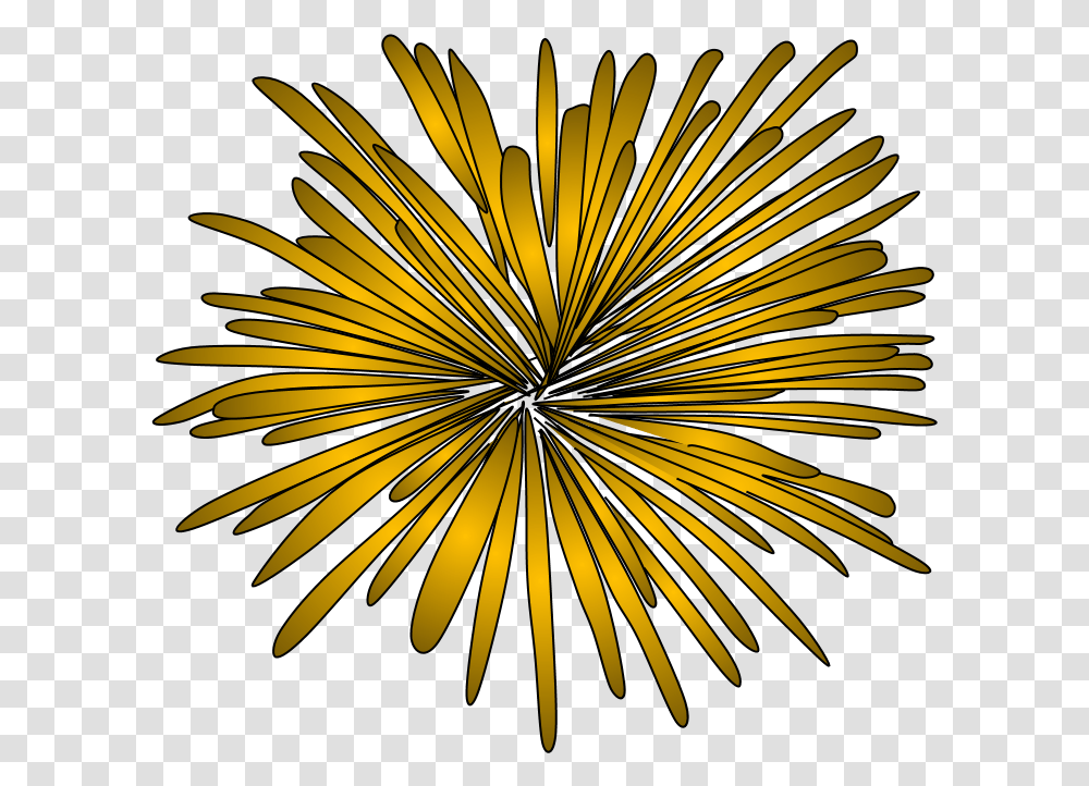 Fireworks Burst Style 2 Gold Yellow, Nature, Outdoors, Night, Pattern Transparent Png