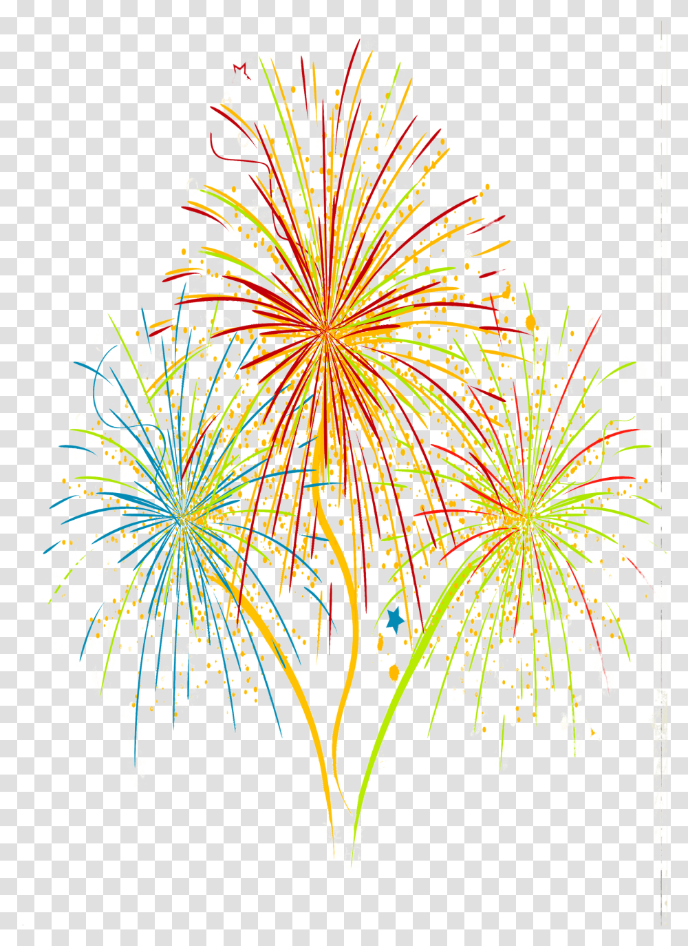 Fireworks Clipart Background Free Festival, Nature, Outdoors, Night, Mountain Transparent Png