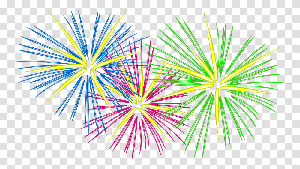Fireworks Clipart Cliparts Happy Healthy New Year, Nature, Outdoors, Night, Lighting Transparent Png