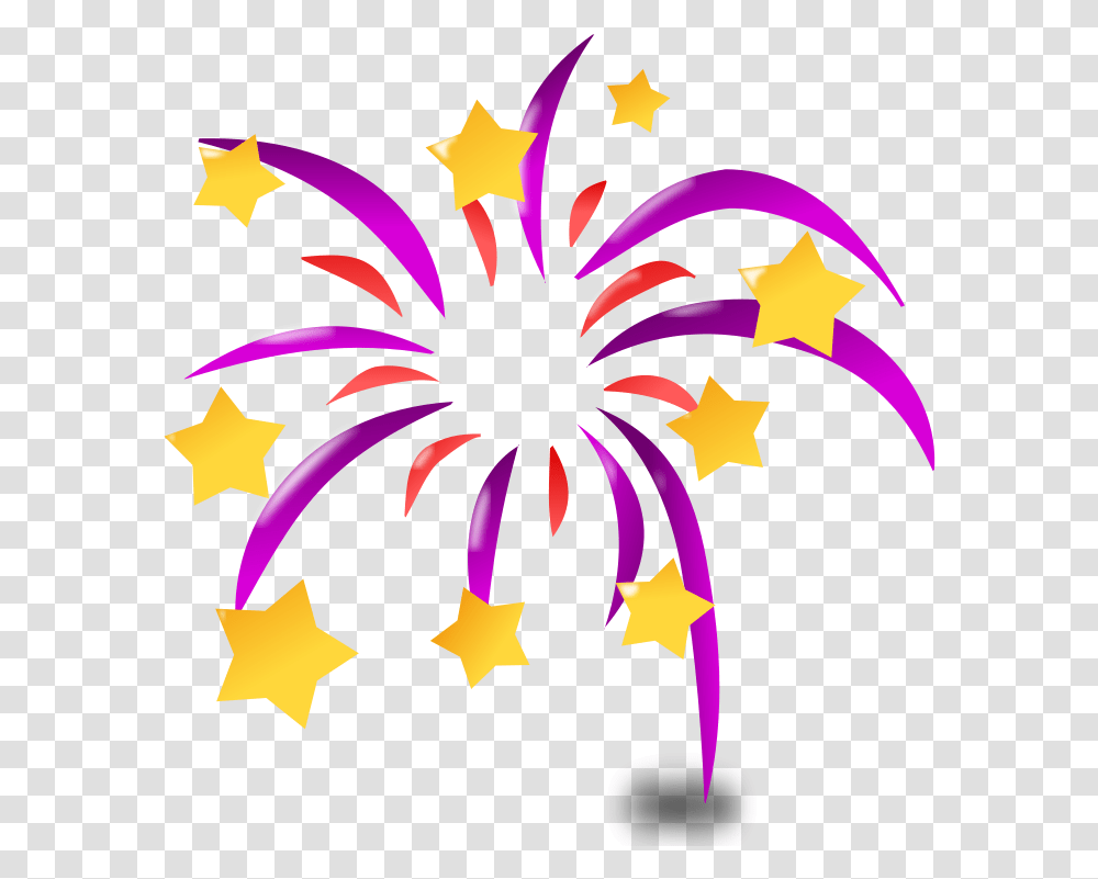 Fireworks Clipart, Outdoors, Star Symbol, Nature Transparent Png