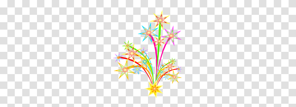 Fireworks Clipart Music, Pattern, Ornament, Fractal Transparent Png