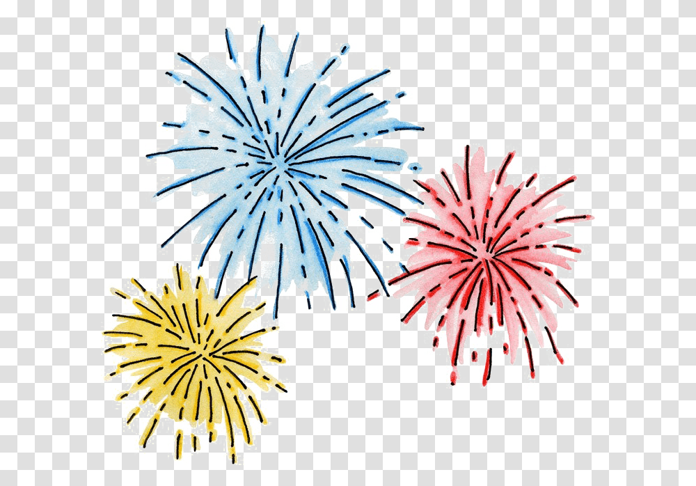 Fireworks Clipart New Year Fireworks Clipart, Nature, Outdoors Transparent Png