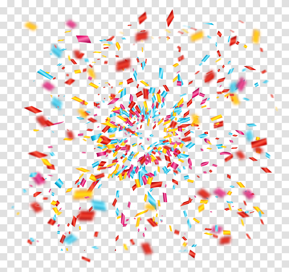 Fireworks Confetti Party Transparent Png