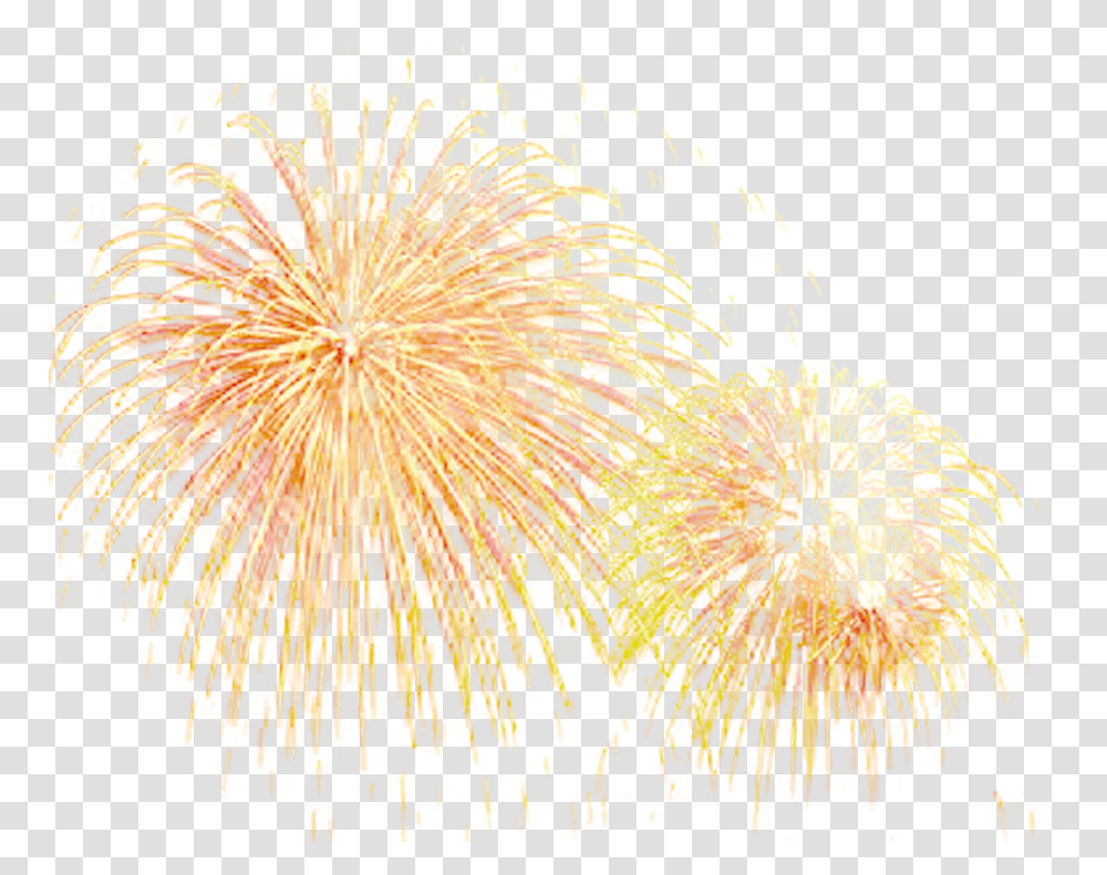 Fireworks Effect Download Dorados Fuegos Artificiales, Nature, Outdoors, Night Transparent Png