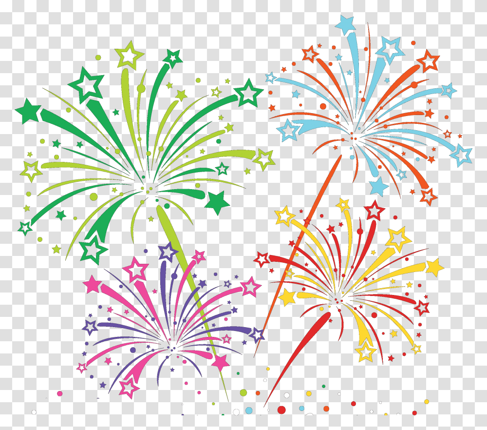 Fireworks, Outdoors, Nature Transparent Png