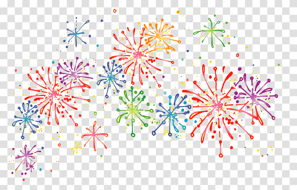 Fireworks, Holiday, Confetti, Paper, Light Transparent Png