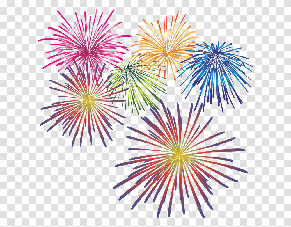 Fireworks Image 4th Of July Fireworks, Nature, Outdoors, Night, Flower Transparent Png