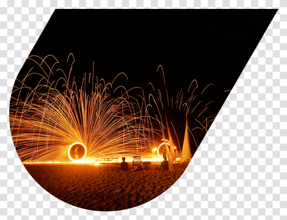Fireworks, Nature, Outdoors, Mountain, Night Transparent Png