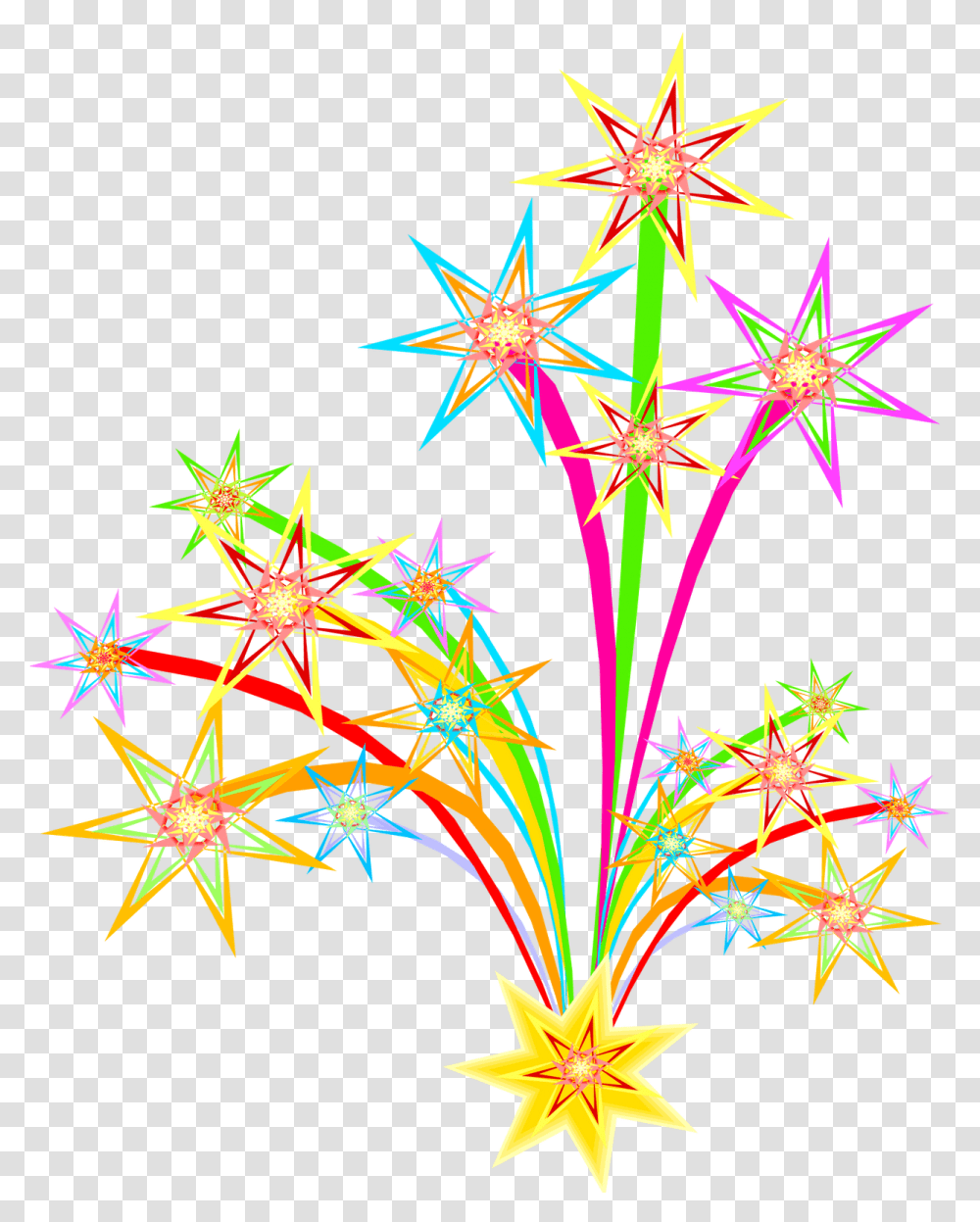 Fireworks Picture Image Clipart Fireworks Animation, Ornament, Pattern, Fractal Transparent Png
