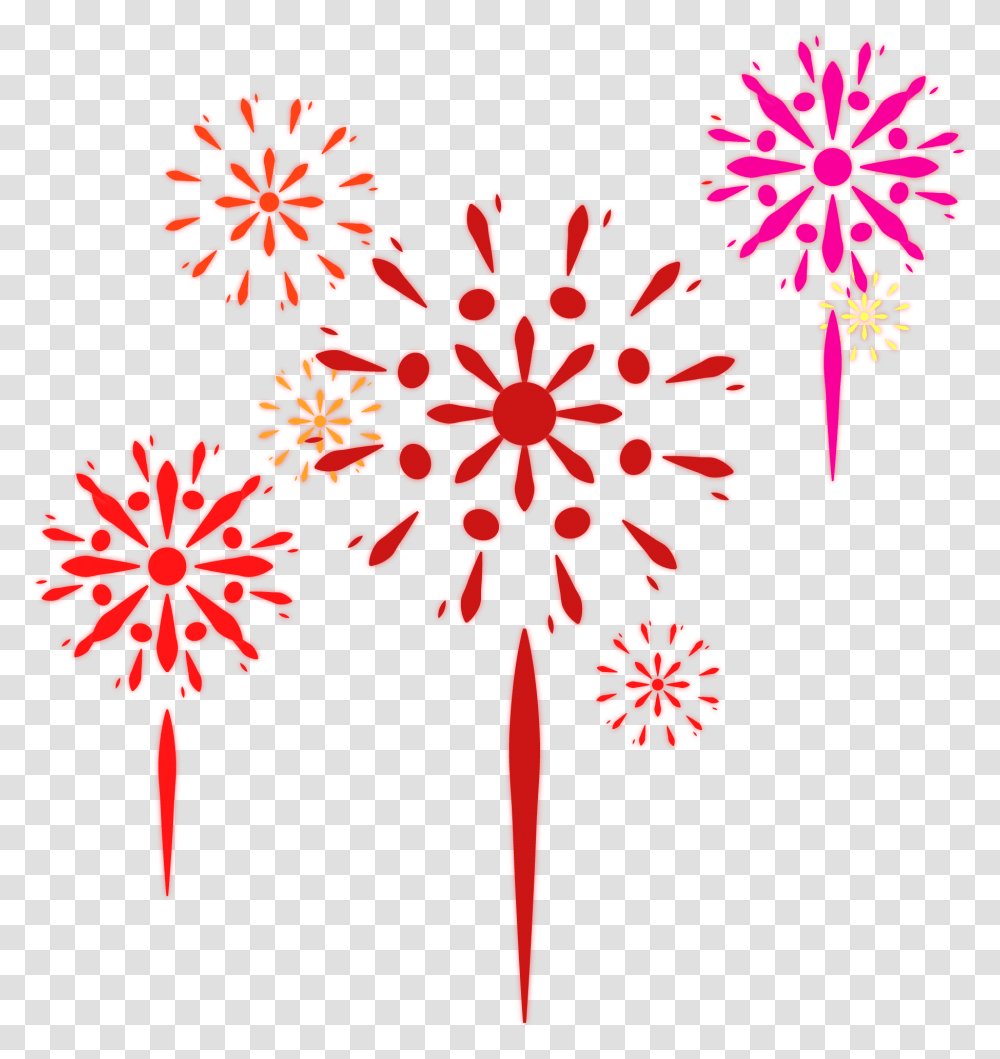 Fireworks Red Festive Commerce Elements And Vector Festive, Floral Design, Pattern Transparent Png