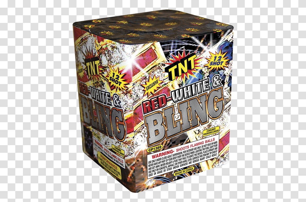 Fireworks Tnt Red White & Bling Tnt Fireworks, Outdoors, Nature, Box, Sea Transparent Png