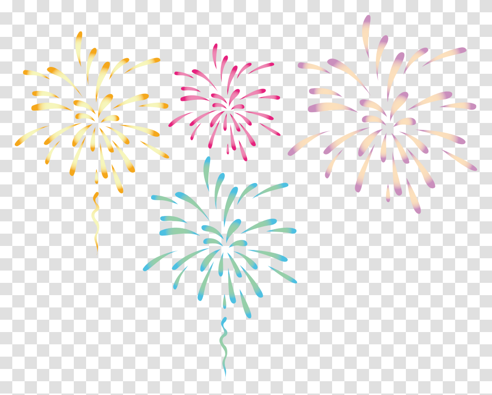 Fireworks Vector Elements Background Fireworks Vector, Nature, Outdoors, Night Transparent Png