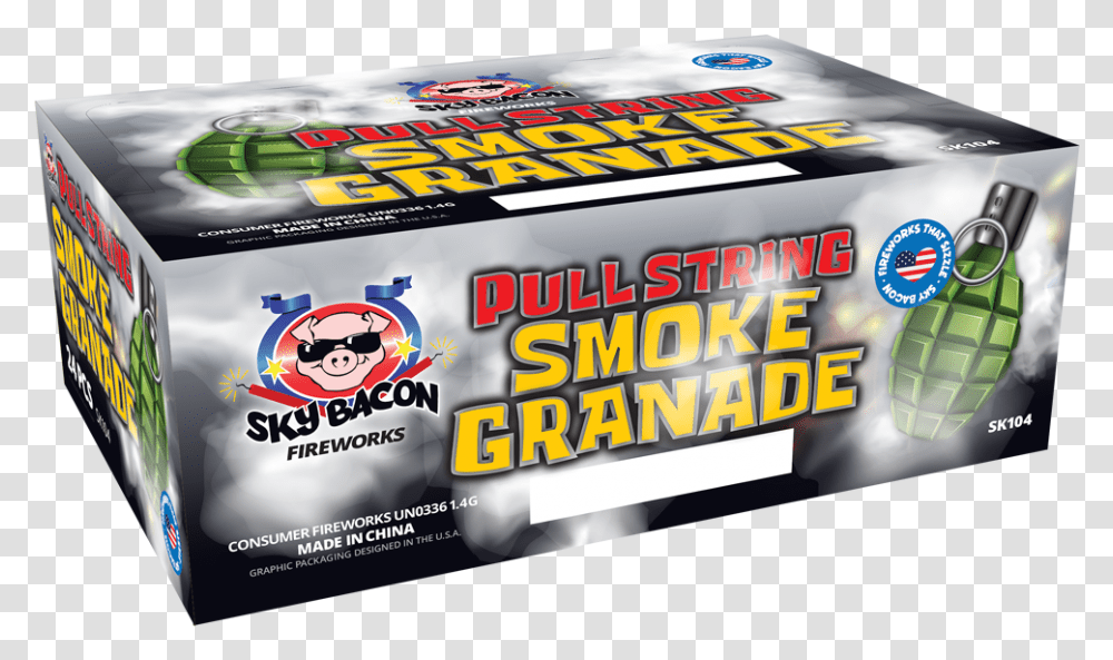 Fireworks Video Of Pull String Smoke Grenade Grenade Firecracker Usa, Sunglasses, Outdoors, Nature Transparent Png