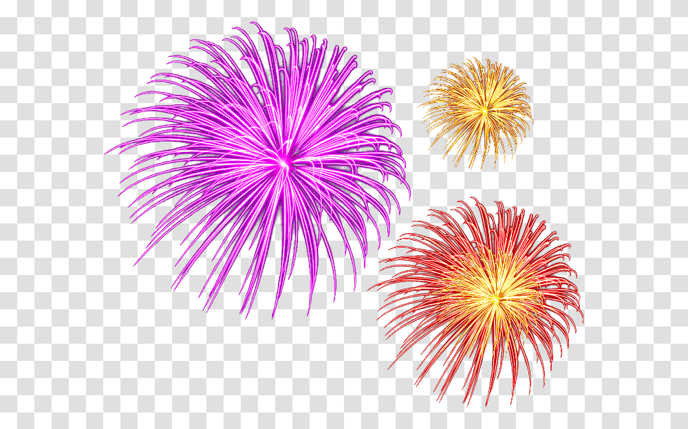 Fireworks With Fireworks Background, Nature, Outdoors, Night, Crowd Transparent Png