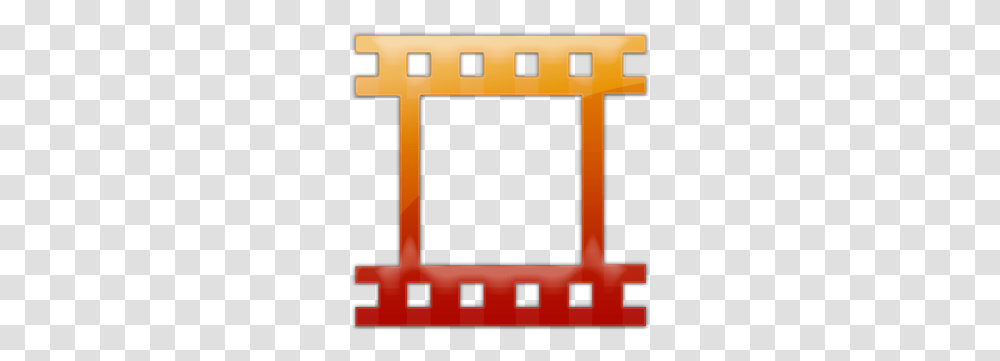 Firey Orange Jelly Icon Sports Hobbies Filmstrip Vertical, Fence, Gate, Torii, Text Transparent Png