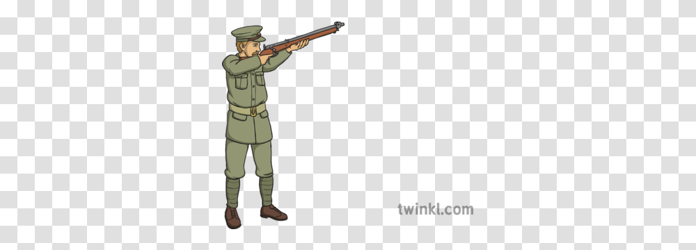 Firing Squad 1 Illustration Twinkl Forage Cap, Person, Military Uniform, Soldier, Weapon Transparent Png