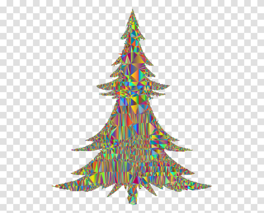 Firpine Familychristmas Decoration Silhouette Christmas Tree Outline, Plant, Ornament, Fractal, Pattern Transparent Png
